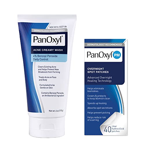 PanOxyl - Acne Creamy Wash _ 4% Benzoyl Peroxide, 6 Ounce