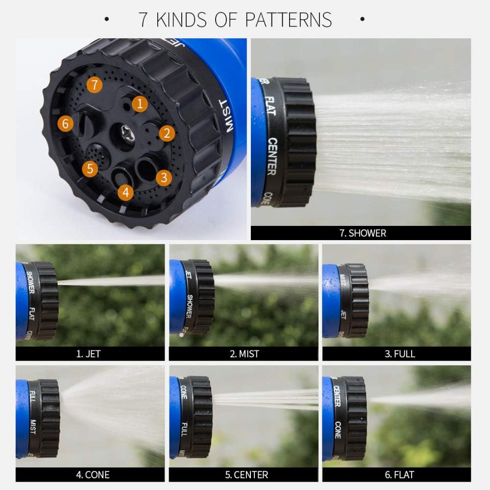 Expandable Garden Hose with Spray Nozzle