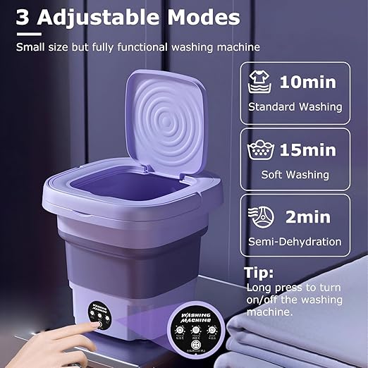 Foldable Mini Laundry Machine