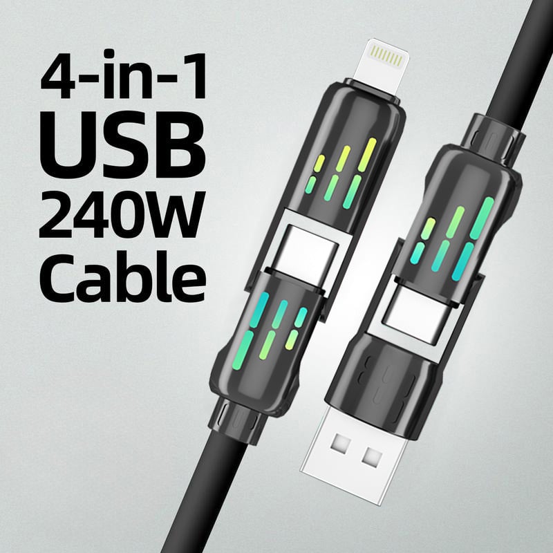 4-in-1 Multi USB Charging Cable